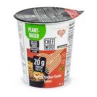 Chef Woo - Ramen Noodle Cup, Roasted Chicken, 71 Gram