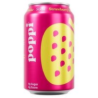 Poppi - Soda Strawberry Lemon, 355 Millilitre