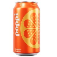 Poppi - Soda Orange, 355 Millilitre