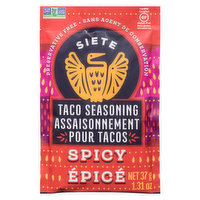 Siete - Taco Seasoning, Spicy, 37 Gram