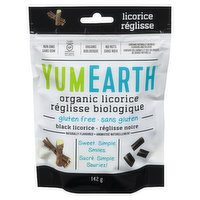 YumEarth - Licorice Black, 142 Gram