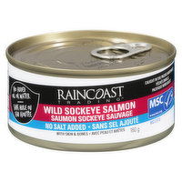 Raincoast Trading - Wild Sockeye Salmon - No Salt Added, 160 Gram