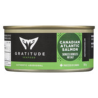 Gratitude Seafood - Skinless Boneless Salmon, 150 Gram