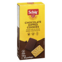 Schar - Cookies Chocolaty Dipped, 150 Gram