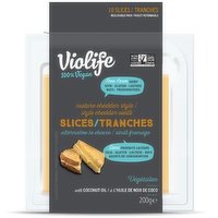 Violife - Mature Cheddar Style Slice, 200 Gram