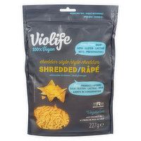 Violife - Cheddar Style Shredded, 227 Gram