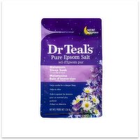 Dr Teals - Epsom Salt Melatonin, 1.36 Kilogram