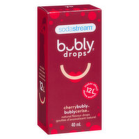 SodaStream - Bubly Drops Cherry Bubly, 40 Millilitre