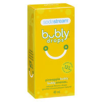 Sodastream - Bubly Drops, Pineapple, 40 Millilitre