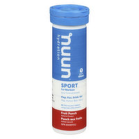 Nuun - Sport Hydration Tablets Fruit Punch, 10 Each