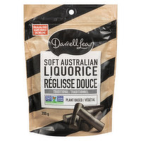 Australia Darell Lea - Soft Black Liqourice, 200 Gram