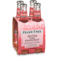 Fever-Tree - Sparkling Pink Grapefruit, 4 Each