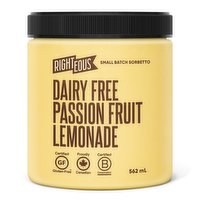 RIGHTEOUS - Dairy Free Sorbetto - Passion Fruit Lemonade