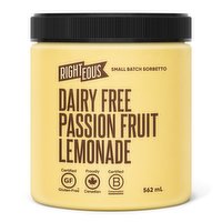 Righteous - Dairy Free Sorbetto - Passion Fruit Lemonade