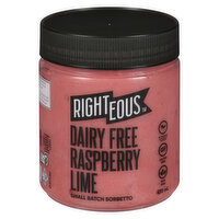 RIGHTEOUS - Raspberry Lime Sorbetto, 473 Millilitre