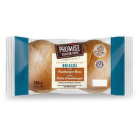 Promise Gluten Free - Brioche Hamburger Bun-4 Pack, 260 Gram