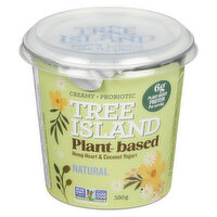 Tree Island - Yogurt Natural Plant Based Hemp Heart & Coconut, 350 Gram
