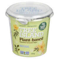 Tree Island - Yogurt Natural Dairy Free Hemp Heart & Coconut, 350 Gram