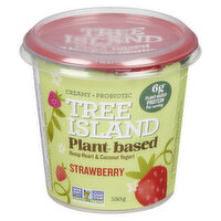 Tree Island - Yogurt Strawberry Plant Based Hemp Heart & Coconut, 350 Gram