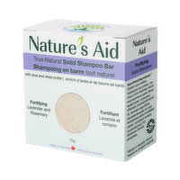 Nature's Aid - Shampoo Bar Fortifying Rosemary & Lavender, 60 Gram