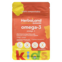 Herbaland - Kid's Omega-3 Plant based Gummies, 90 Each