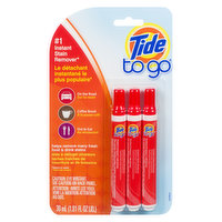 Tide - To Go Pen, Instant Stain Remover, 3 Each