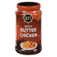 KFI - Premium Cooking Sauce - Spicy Butter Chicken, 375 Millilitre