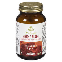 Purica - Red Reishi Micronized Mushrooms, 60 Each