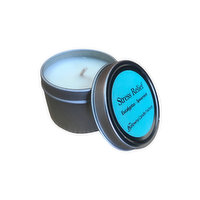 The Kelowna Candle Factory - Candle Soy Tin Stress Relief, 1 Each
