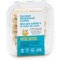 Wise Bites - Coconut Shortbread Cookies, 140 Gram