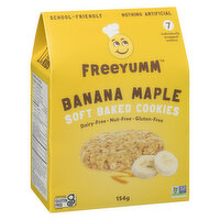 FreeYumm - Banana Maple Soft Baked Cookies