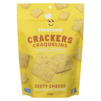 Freeyumm - Zesty Cheese Crackers, 120 Gram