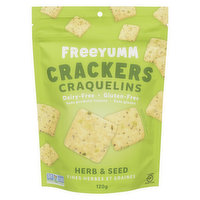 Freeyumm - Crackers Herb & Seed, 120 Gram