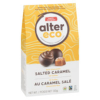 Alter Eco Alter Eco - Salted Caramel Truffles - Dark Chocolate, 120 Gram