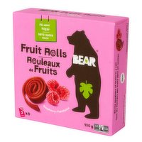 BEAR - Raspberry Fruit Rolls, 100 Gram