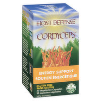 Host Defense - Mushrooms Cordyceps, 30 Each