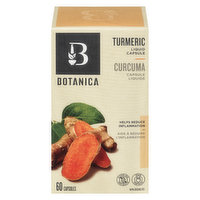 Botanica - Turmeric, 60 Each