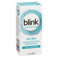 Blink - Lubricant Moisturizing Eye Drops, 15 Millilitre