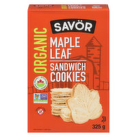 Savor - Savor Organic Maple Leaf Cookies, 325 Gram
