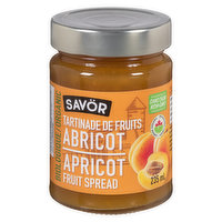 Savor - Apricot Fruit Spread Organic, 235 Millilitre