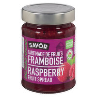 Savor - Raspberry Fruit Spread Organic, 235 Millilitre