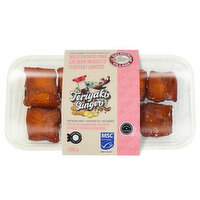 Salmon Village - Teriyaki Ginger Smoked Pink Salmon Nuggets, 150 Gram