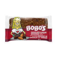 Bobo's - Oat Bar Chocolate Almond Brownie, 85 Gram