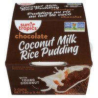 Sun tropics - Chocolate Coconut Rice Pudding Classic, 240 Gram