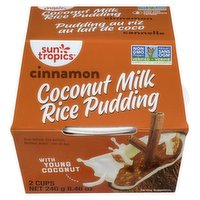 Sun tropics - Coconut Rice Pudding Cinnamon, 120 Gram