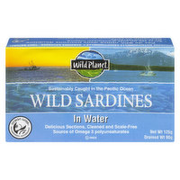 Wild Planet - Sardines in Water, 125 Gram