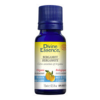 Divine Essence - Divine Ess Oil Org Bergamot, 15 Millilitre