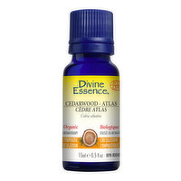 Divine Essence - Essential Oil Cedarwood Atlas, 15 Millilitre