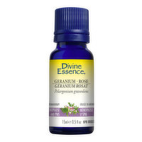 Divine Essence - Divine Ess Oil Geranium Rose, 15 Millilitre