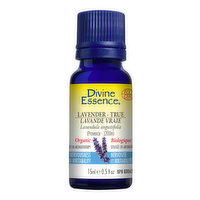 Divine Essence - Divine Ess Oil Org True Lavender, 15 Millilitre